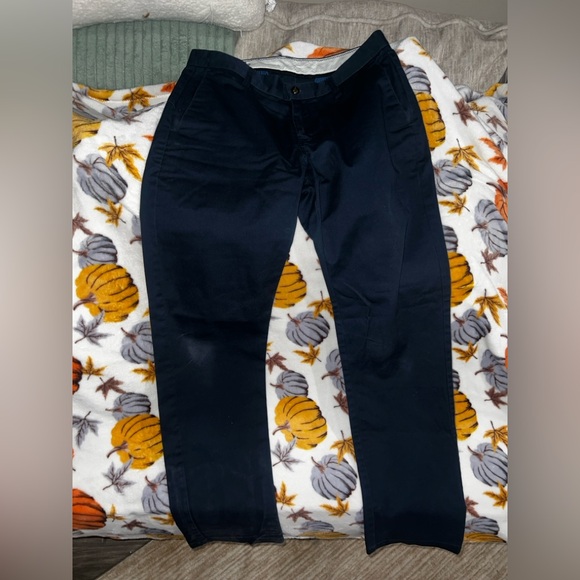 Volcom Navy Chinos 30" - Picture 1 of 4